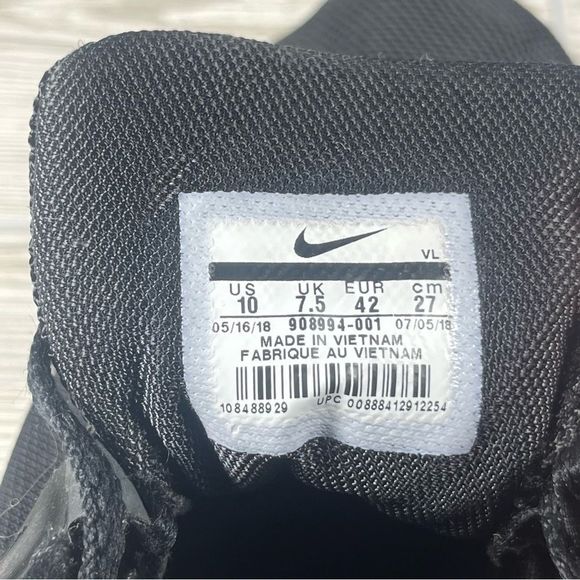 Nike Downshifter 8 Black White Running Shoe Athletic Sneaker Womens 10 - Picture 2 of 9